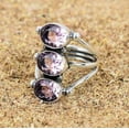 thumbnail image 2 of 925 Sterling Silver Amethyst Ring Handmade Beautiful Jewelry Ring All Size, 2 of 2