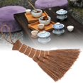 thumbnail image 3 of Plateau à thé naturel, service à thé, brosse, mini i, outil de nettoyage, accessoires, 3 of 4