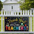 thumbnail image 4 of Yatrandify Decorative Design Thank You Banner Colorful Theme Teacher Appreciation Banner for School Events Education Celebration Classroom Decoration, 4 of 7