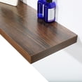 thumbnail image 5 of Set of 3 Modern and Contemporary Antigue walnut Floating Shelf - 23.62*9.25*1.5 inches, 5 of 5