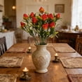 thumbnail image 4 of Artificial Strawberry Decorative Bouquet - Fake Plant for Home, Wedding & Event Decor, Realistic PVC Flowers, Versatile Indoor & Outdoor Arrangement, 4 of 5