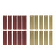 thumbnail image 1 of 200 cápsulas termorretráctiles para tapas de botellas de vino con corcho Oro rojo vino de 32 mm, 1 of 5