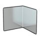 thumbnail image 1 of Protector de grasa, protector de acero inoxidable antiadherente, protector de aceite, protector plegable para 80 cm x 40 cm, 1 of 9