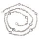 thumbnail image 1 of ColoMX Cadena de bolsas reemplazable Bolsa de cristal Decoración de la cadena de bolsas de metal decorativa, 1 of 7