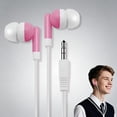thumbnail image 5 of Colorful In-Ear Wired Earphones, 3.5mm Noise Cancelling Earbuds for Phones, Tablets, and Music Listening, 5 of 6