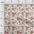 thumbnail image 2 of oneOone Velvet Light Beige Fabric Floral Sewing Craft Projects Fabric Prints By Yard 58 Inch Wide, 2 of 4