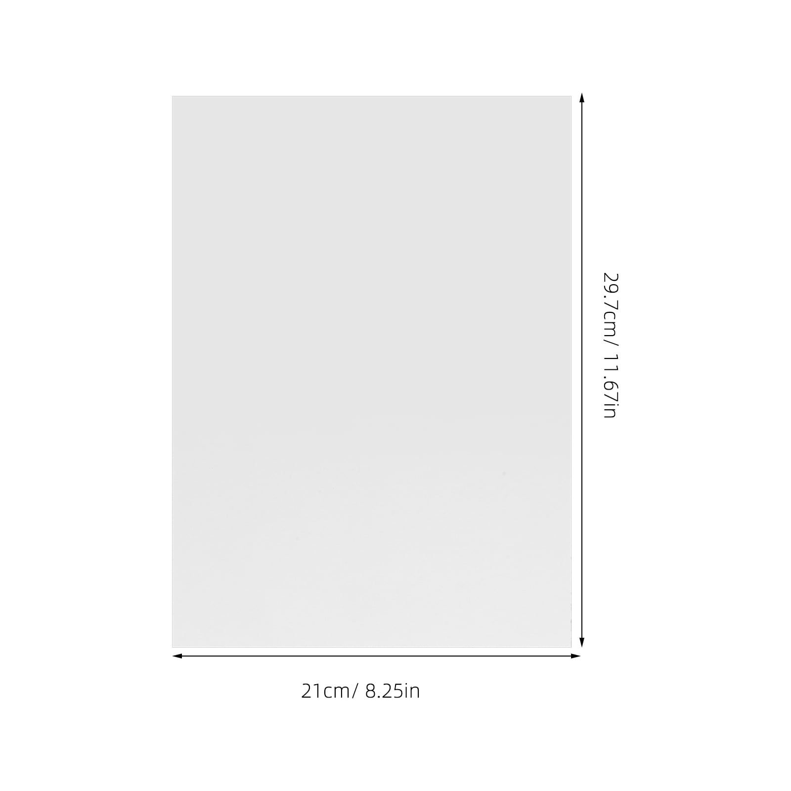 BESTYASH Thick White Cardstock Paper for Drawing, Printing, and Craft Projects - Ideal for Home and School Use
