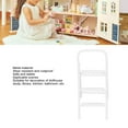 thumbnail image 3 of Escalera En Miniatura, 1/12 Escalera De Meta Meta Para Muñecas Escaleras De Muñeca Escalera De Muñecas Mini 3 Stringer Steps Modelo Para Accesorios De Muebles De Casa Muñeca, 3 of 7