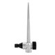 thumbnail image 4 of 360 ° Zinc Alloy Ground Insert Zinc Sprink Water Watering Sprinkler Sprayer Lawn Garden Yard, 4 of 5