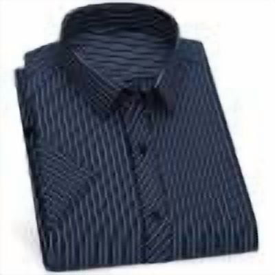 Mens Long Sleeve Striped Casual Dress Shirt Regular Fit Cotton Stretch Wrinkle Free Button Down Formal Shirts