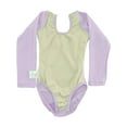 thumbnail image 2 of Dancina Cotton Kids Long Sleeve Leotard for Girls, 2 of 6