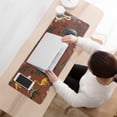 thumbnail image 3 of Long Mouse Pads for Desk,Brown Cartoon Dinosaurs Fossils Pattern Desk Mats on Top Of Desks, Desk Mouse Pad Extra Large with 3mm Non-Slip Base and Stitched Edge for Gaming,Office,Work,Home 31.5"x11.8", 3 of 6
