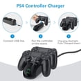 thumbnail image 1 of PlayStation 4 Pro 1TB 4K Gaming Console with Two DualShock 4 Wireless Controller and Mytrix DS4 Fast Charging Dock, 1 of 8