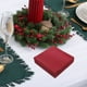 thumbnail image 5 of 50 servilletas de cóctel desechables para bebidas, toallas de papel para manos, servilletas de cena para cocina, restaurante, hogar, boda, fiesta, color rojo oscuro, 5 of 5