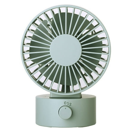 

Mini Portable Quiet USB Desk Fan Home Office Electric Oscillating Table Cooler