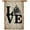 Havanese2, variant on Cute Labrador Dog House Flag Love Valentine''s Decoration Flag Banner for Yard Outside Double Side 28X40 Inch