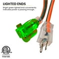thumbnail image 4 of GoGreen Power 16/3 50' 13750 Heavy Duty Extension Cord, Lighted End, 4 of 13