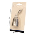 thumbnail image 3 of Tapa para Botella de Vino Mainstays de Acero Inoxidable Liso con Asa, 3 of 4