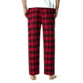 thumbnail image 5 of LilyLLL Christmas Mens Plaid Check Wide Leg Loose Pants Elasticated Loungewear Trousers, 5 of 5