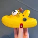 thumbnail image 3 of Sandalias EVA para niños, antideslizantes, resistentes al desgaste, zapatillas de ducha de baño de fondo suave para niños y niñas, diseño de dibujos animados de verano, 3 of 5
