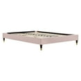 thumbnail image 3 of Harlow King Performance Velvet Platform Bed Frame-MOD-6271, 3 of 8