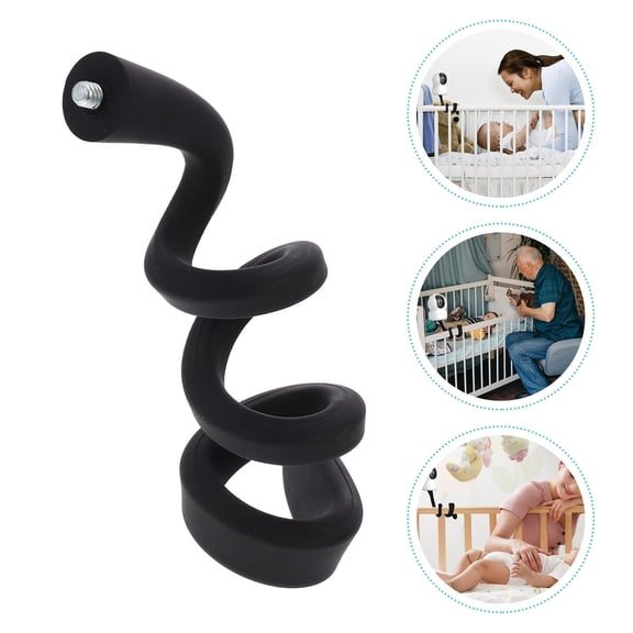 Omeite Bendable Cell Phone Camera Holder Video Camera Holder (Black)