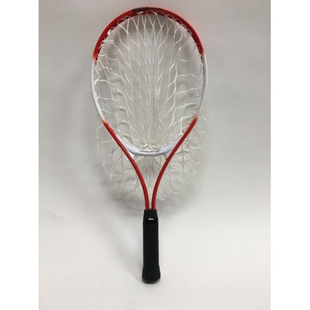 Oncourt Offcourt Catching Tennis Racquet - Helps Beginners Focus on Volleys and Serves/Holds Up to 20