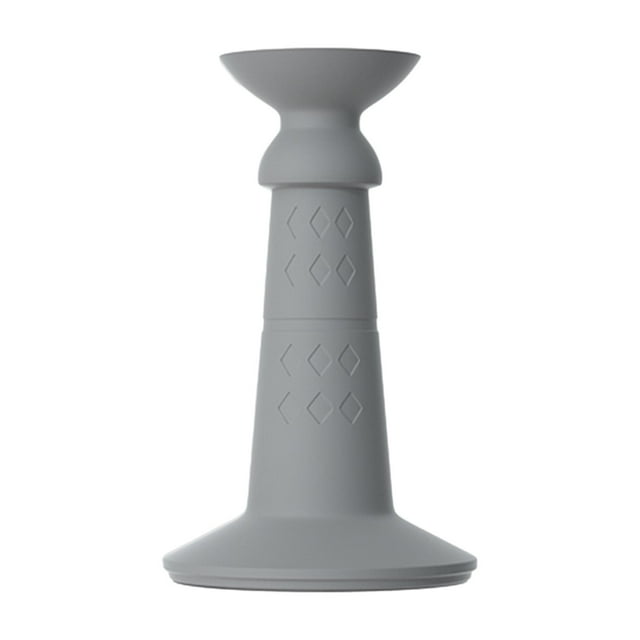Tope de puerta, soporte de puerta de silicona premium, protector de pared duradero, tope de puerta para Gris
