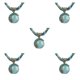 thumbnail image 2 of Qarigey Collar con colgante, Gargantilla étnica para mujer, joyería para fiesta de aniversario de boda, accesorios para regalo de madre, Type7 NO7, 2 of 6