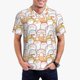 thumbnail image 1 of Balery Cute Cartoon Penguin Camisa Polo de Hombre con Estampado, de Manga Corta y Tejido Medio, Camisa Tipo Golf Polo-Large, 1 of 6