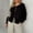 Black, variant on Vinsonshop Sweater Cardigan Women Tie Front Cardigan Bow Cardigan Long Sleeve Cardigan for Women Winter Sweaters for Women Cute Cardigans for Women Cute Sweaters for Women A L