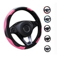 thumbnail image 1 of Funda Cubre Volante Deportivo Protector Antiderrapante Auto Modelo Rosa, 1 of 4