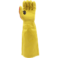 thumbnail image 3 of Ironwear 4966 High Visibility Nitrile Coated Glove with Sandy palm | Cut Resistant Level A5 | 17" Long, 3 of 3