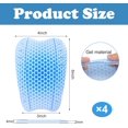 thumbnail image 2 of 2Pcs/4Pcs Ski Guards Gel Pads, 6 x 4 Inch Snowboard Shin Pads, Reusable Ski Shin Protector Pad for Ski Boot Liner Reducing Pressure, 2 of 7
