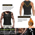 thumbnail image 7 of COMFREE Waist Trainer for Men Hot Neoprene Fat Burning Tummy Control Corset Body Shaper Sauna Sweat Weight Loss Abdomen Workout Vest Tank Top Compression Shirt, 7 of 7