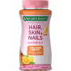 Nature's Bounty Hair Skin and Nails With Collagen and Biotin, Gummies, Tropical Citrus, 90 Ct