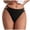 Black, variant on Womens Underwear String Bikini Boudoir Cheeky Panties Sexy V-shaped Waistband Hipster Ring Splicing Together Briefs (Black, M)