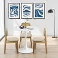 thumbnail image 4 of Ilios Innova | Juego de Comedor Vela con 4 Sillas Modernas y Mesa Redonda Blanca Estilo Minimalista, 4 of 9