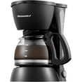 thumbnail image 2 of Elite Gourmet EHC4128 Automatic 4-Cup Brew & Drip Coffee Maker with Pause N Serve, Glass Carafe, Reusable Filter, On/Off Switch, Keep Warm, Water Level Indicator, Black, 2 of 6
