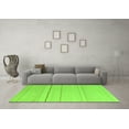 thumbnail image 3 of Ahgly Company Indoor Square Solid Green Modern Area Rugs, 6' Square, 3 of 4