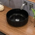 thumbnail image 4 of ALFI brand AB9055-BN Brushed Nickel Pop Up Drain for Bathroom Sink without Overflow, 4 of 9
