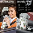 thumbnail image 5 of 30 Oz Tumbler Green Cactus Tumbler with Lid and Straw, Birthday Gift Cup for Friend Women Men Coffee Travel Mug Thanksgiving Day Halloween Christmas Gift Water Bottle, 5 of 7