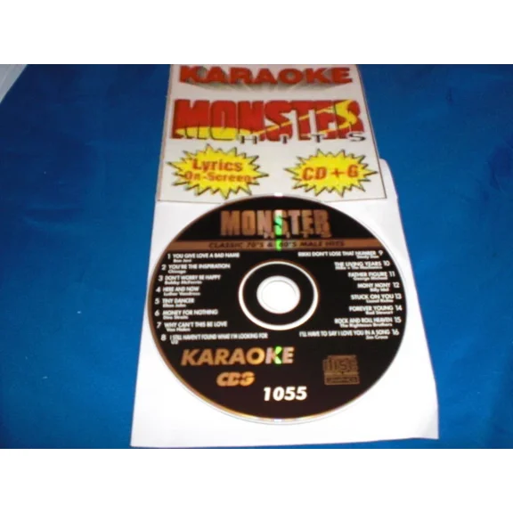 Viva - Karaoke Monster Hits Cd G Classic 70'S & 80'S Male Hits #1055
