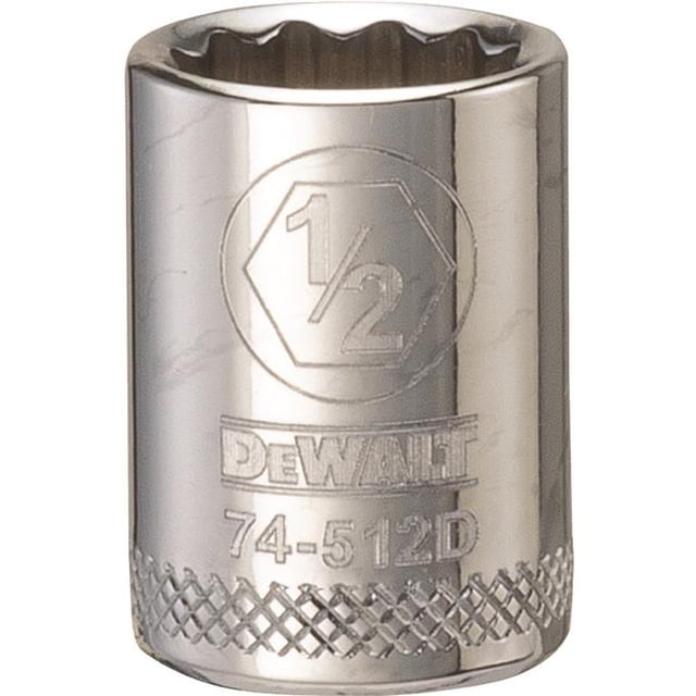 Stanley Tools 227920 0.5 in. 12 Point Socket - 0.37 in. Drive