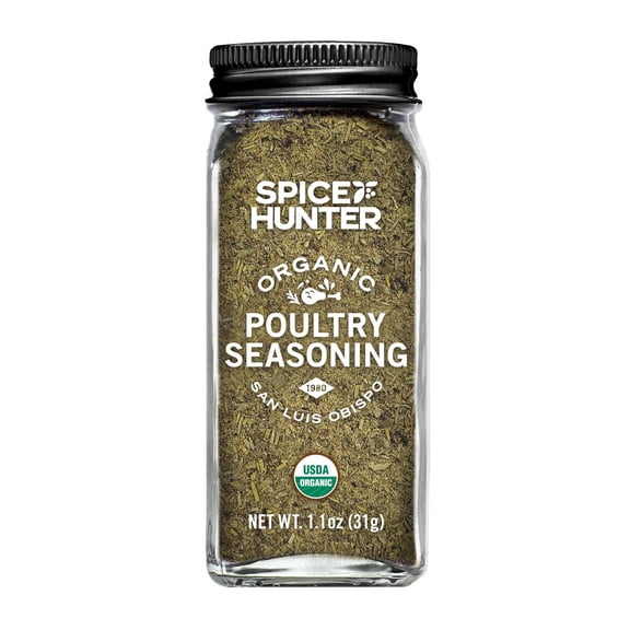 Pack Of 2 Spice Hunter Organic Poultry Seasoning, 1.1 oz (Package May Vary)