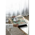 thumbnail image 5 of A&B Home Floral Pattern Square Decorative Tray Set of 2, 5 of 5