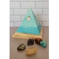 thumbnail image 4 of Pyramid Candle with Crystals Inside, Surprise Candle, 4 of 9