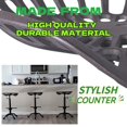 thumbnail image 3 of Taburete de bar Diwhy Rustic Industrial Tractor con asiento de hierro fundido, 3 of 9