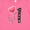 thumbnail image 4 of Inktastic Valentine's Day First Birthday Boys or Girls Baby T-Shirt, 4 of 5