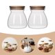 thumbnail image 4 of Glass Sealed Jar for Storage with 2Pcs Household Transparent Glass Storage Bottle, 4 of 5